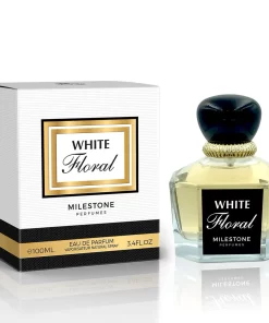 White Floral by Milestone
