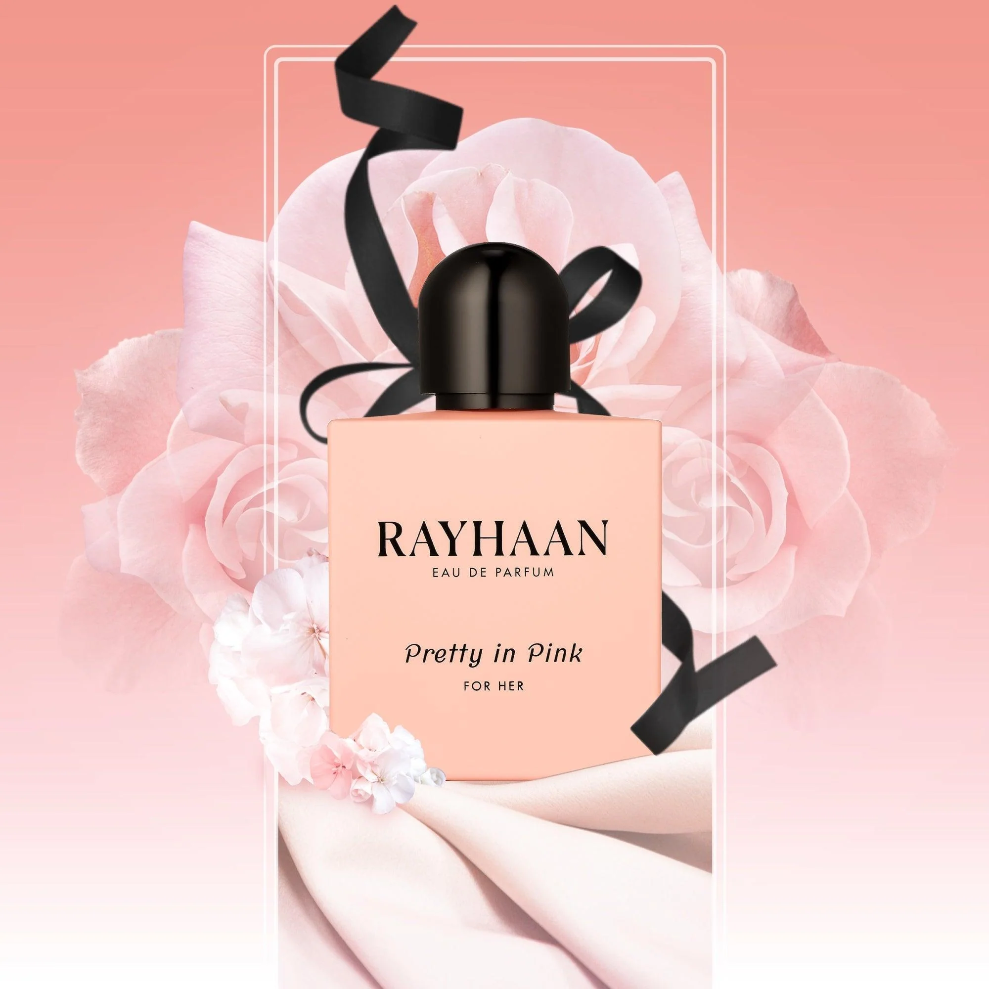 Rayhaan Pretty In Pink For Her Eau De Parfum 100ml - Image 3