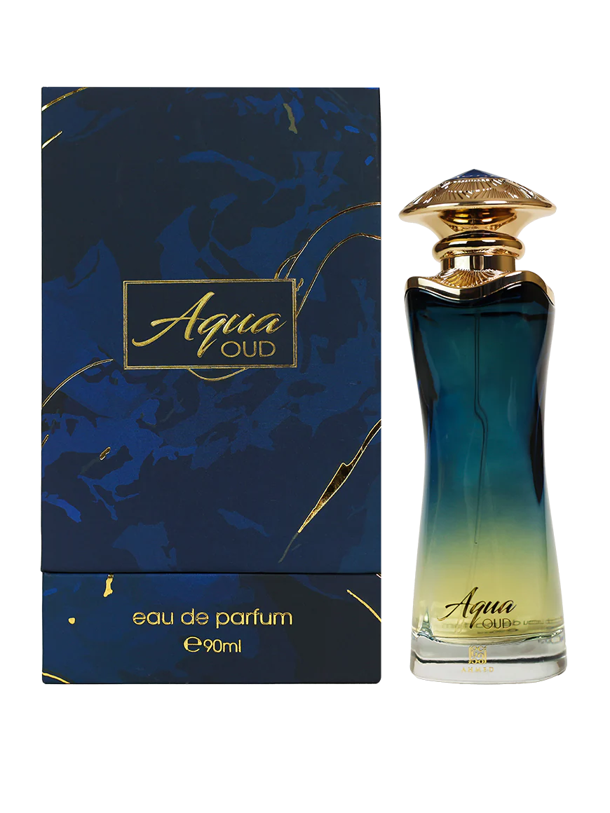 Ahmed Al Maghribi Aqua Oud Eau De Parfum Unisex 90ml - Image 2